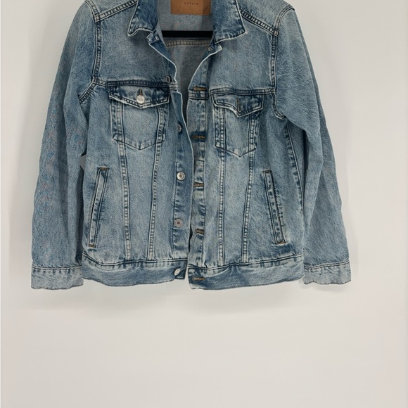 H&M &Denim 90's Style Button Denim Jacket - Picture 4 of 11